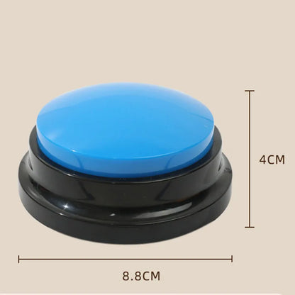 Dog Communication Buttons Voice Recording Button for Pet Training Buzzer 30 Second Record Playback Funny Gift for Talking Pet