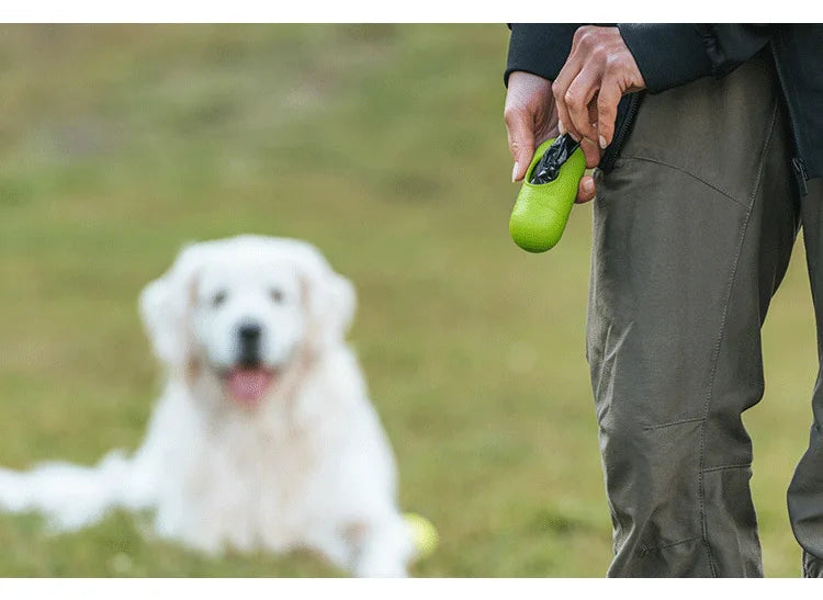 Portable Dog Poop Bags Dispenser Trash Sack Case Carrier Outdoor Garbage Storag Box for Cat Puppy Pet Waste Bag Holder Supplies